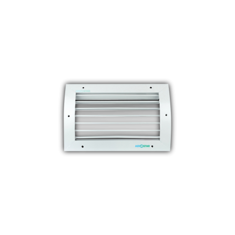 Решітка радіальна регульована 1-R-30-30