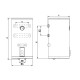 Водонагрівач OCEAN RZL50M-5 ETDT CLASSIC (сухий тен) 50л